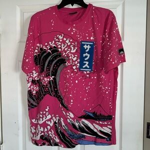 South Pole Katsushika Hokusai’s Great Wave Graphic Tee